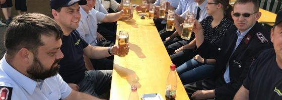 Grünbacher sahnen zur Hammerbrücker Kirmes ab