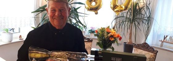 Alterskamerad feiert 80. Geburtstag
